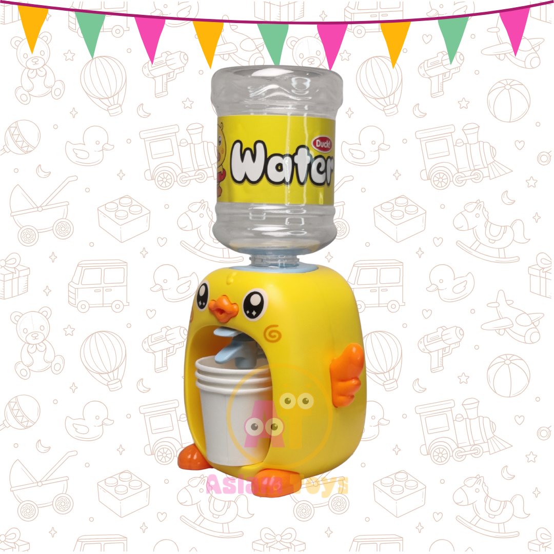 Duck Water Fountain – Play House Series Toy Dispenser with Music & Cups