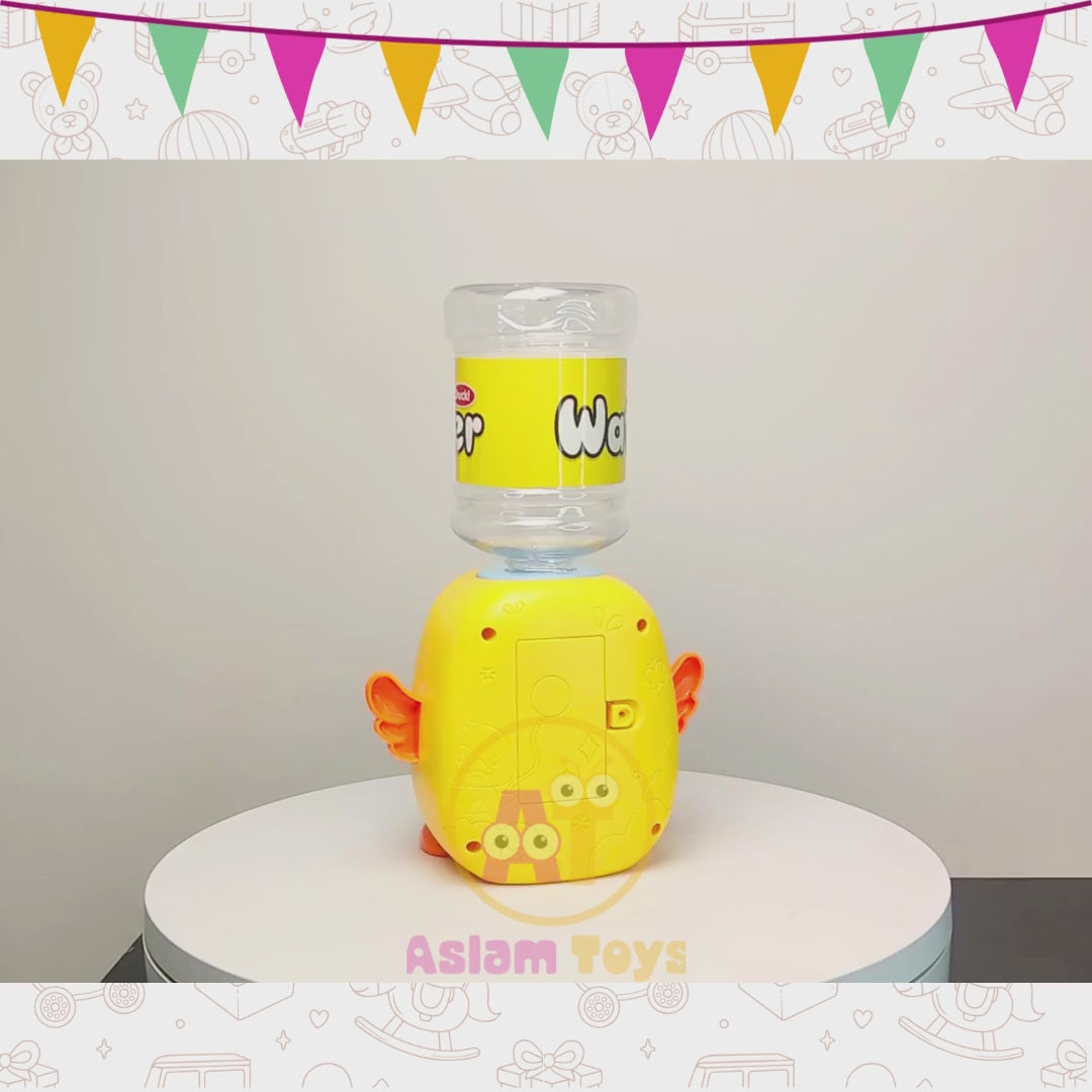 Duck Water Fountain – Play House Series Toy Dispenser with Music & Cups